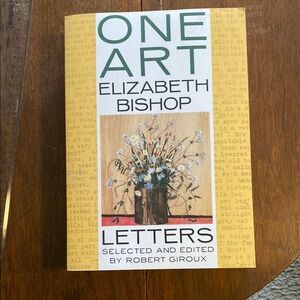 One Art by Elizabeth Bishop - Yellow Cover